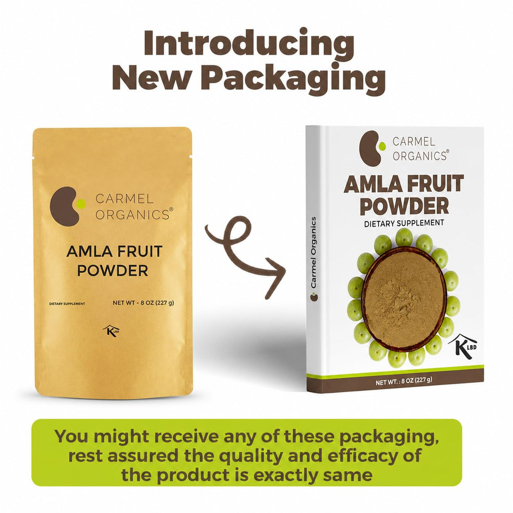 CARMEL ORGANICS Amla Fruit Powder - 8 Ounces - image 2