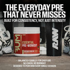 RAW Nutrition - Essential Pre - Chris Bumstead Pre Workout Formula