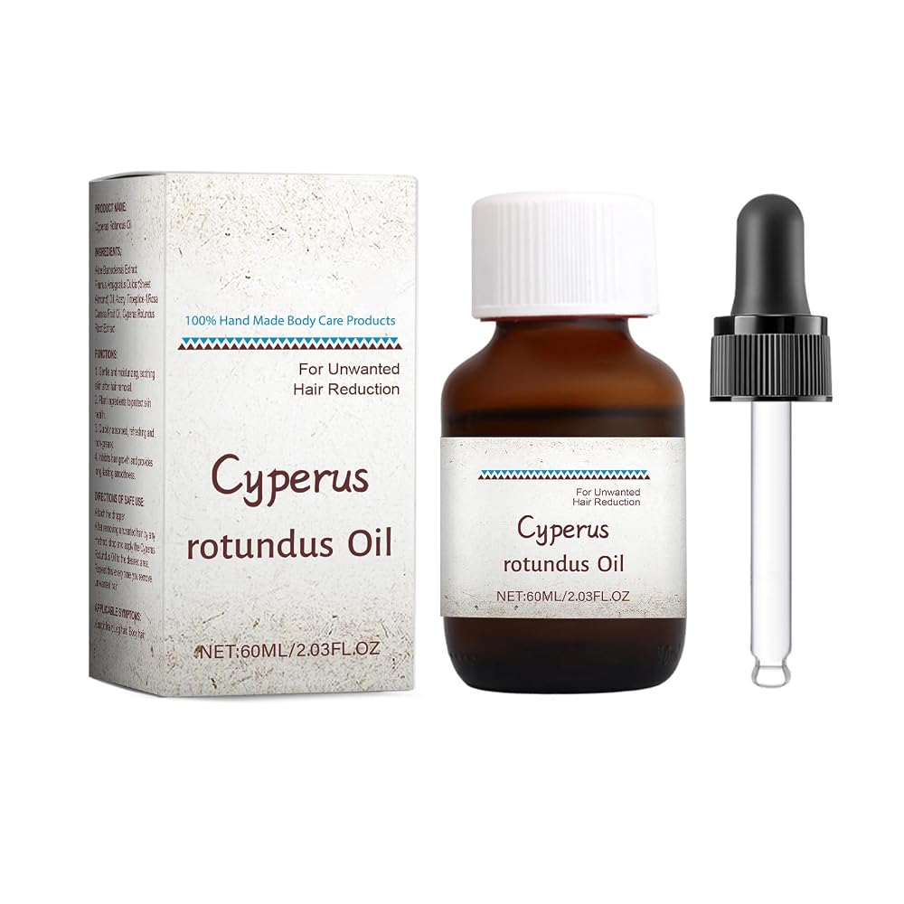 HXCBEC Cyperus Rotundus Oil Hair Removal - 60 mL