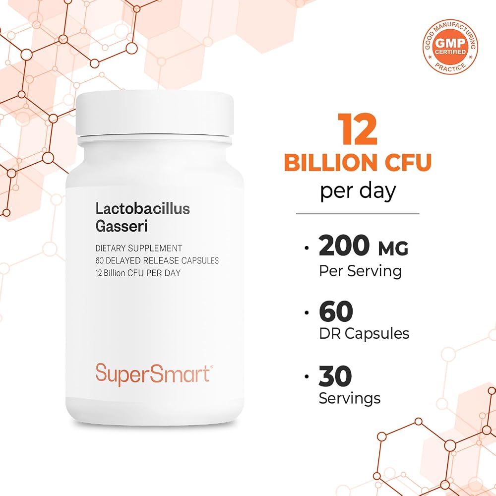 Supersmart Lactobacillus Gasseri 12 Billion CFU Probiotic - 60 Capsules - image 5