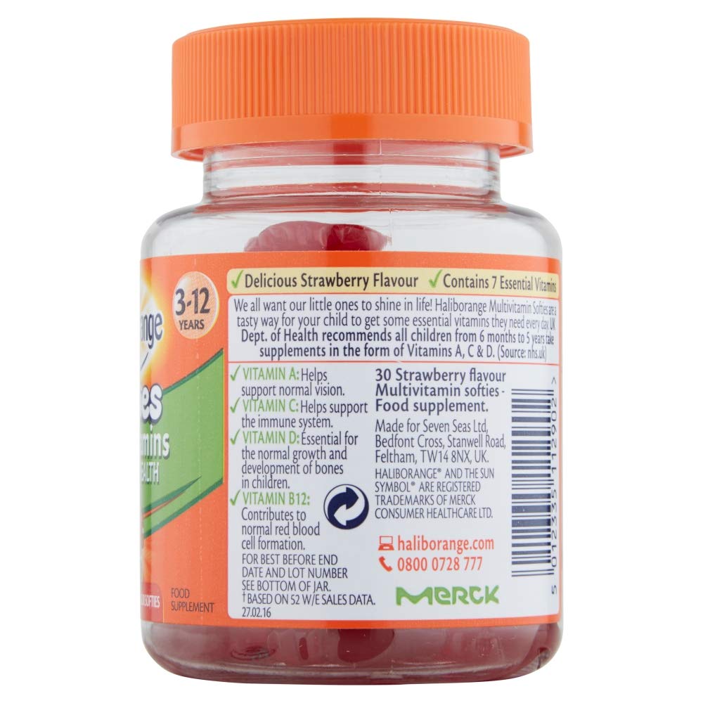 Haliborange Kids Multivitamin Strawberry Softies - 30 Softgels - image 6