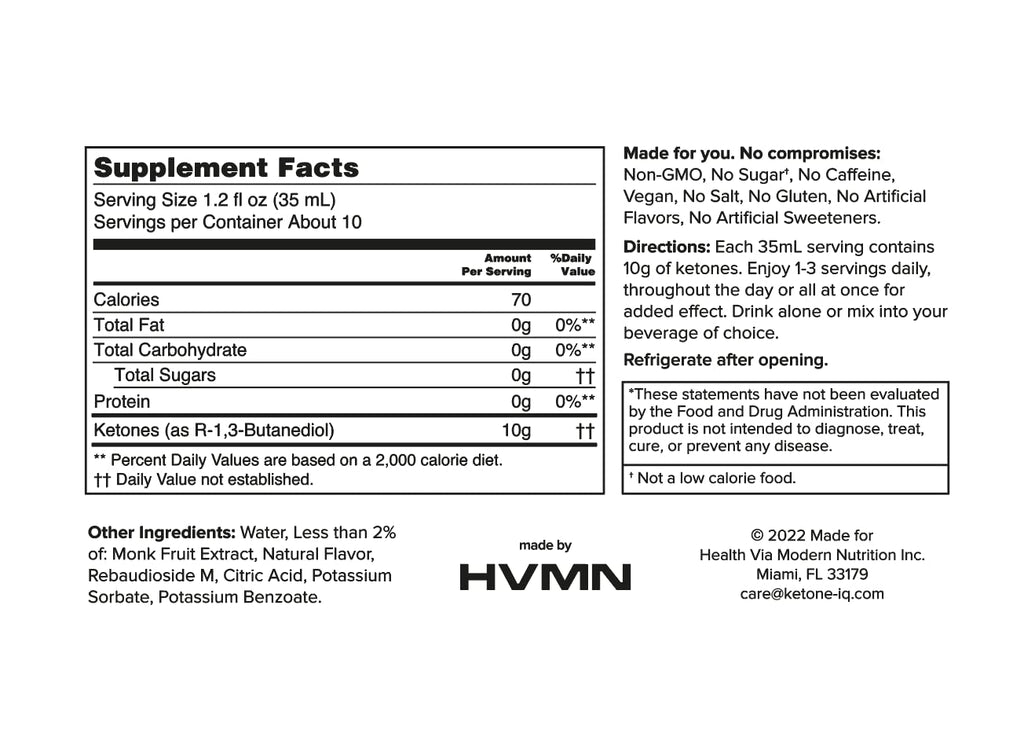 Ketone-IQ Drinkable Ketones Clean Energy - 12 x 12 oz. - image 3