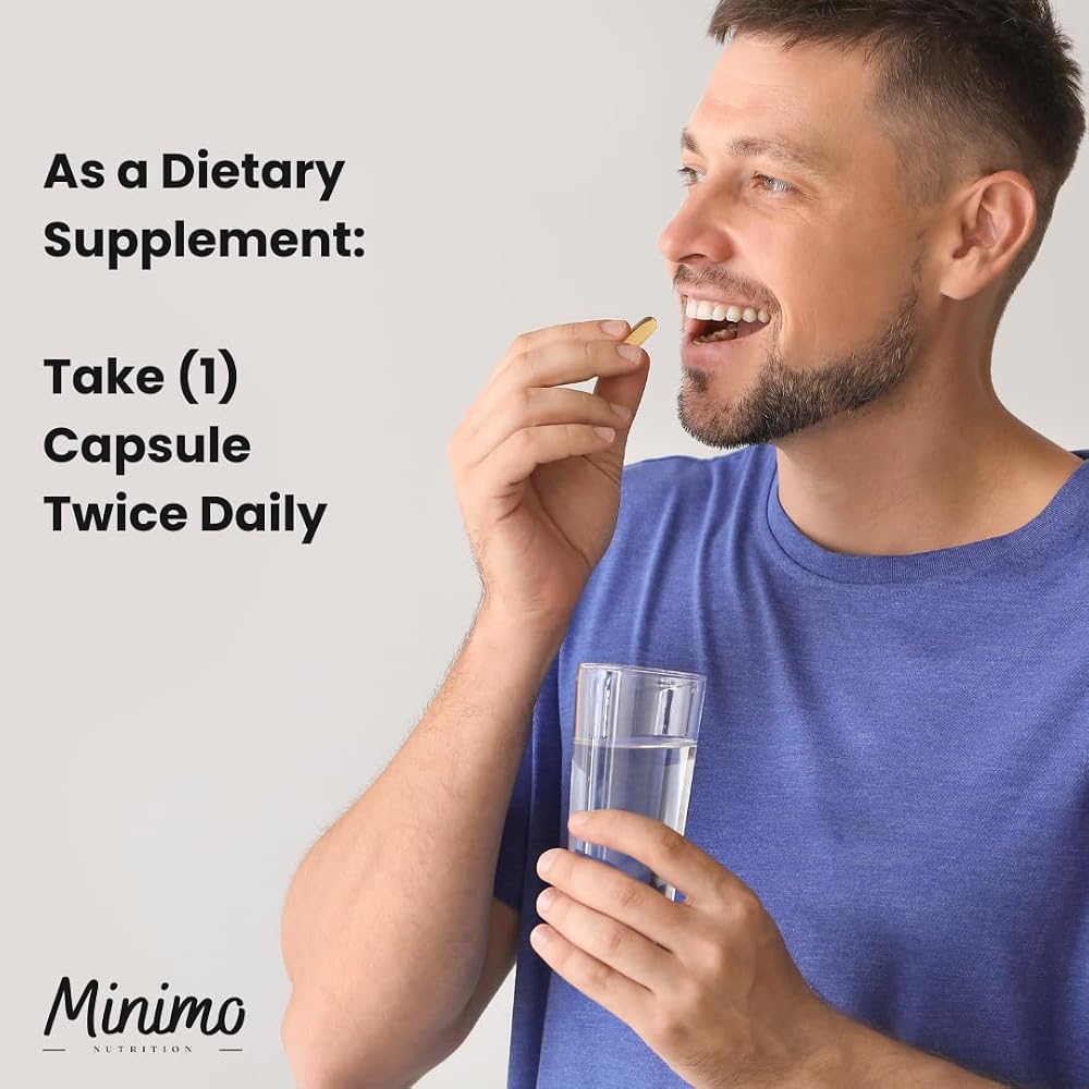 Minimo Nutrition CoQ10 Ubiquinone 200mg - 30 Capsules - image 3