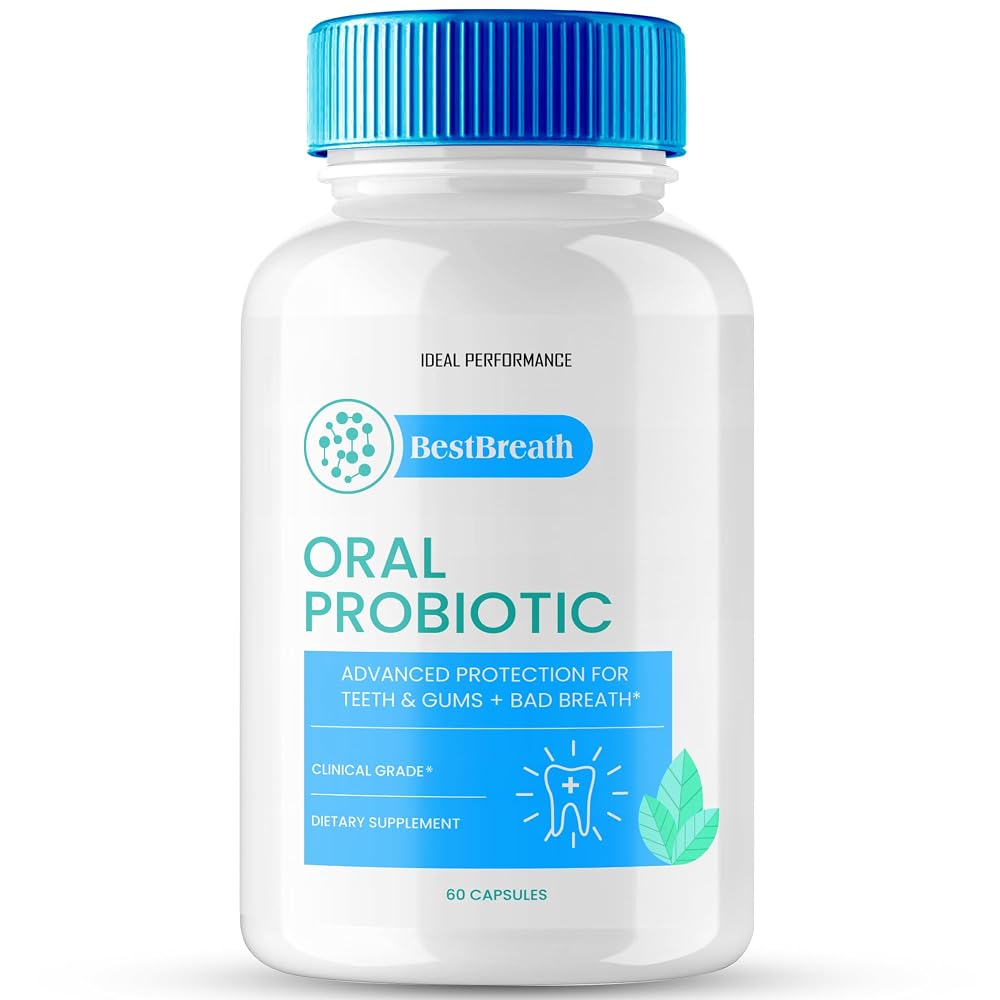 IDEAL PERFORMANCE Best Breath Oral Probiotic - 60 Capsules