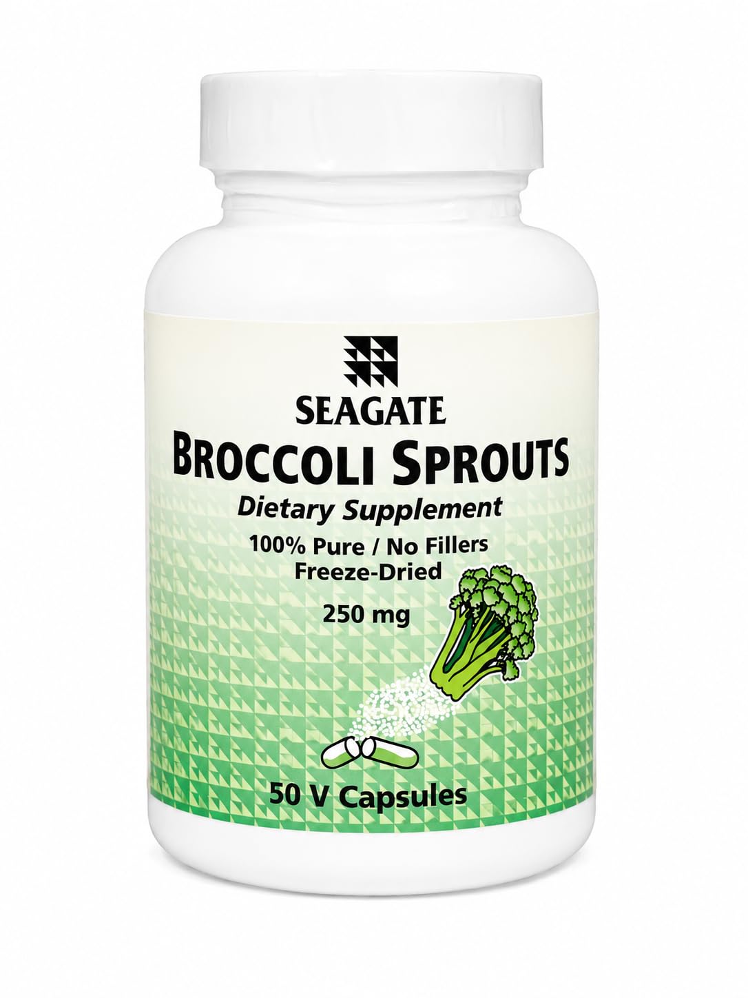 Seagate Products Broccoli Sprouts Supplements 250 mg