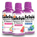 BlueBonnet Liquid Calcium Citrate Magnesium Citrate Vitamin D3 - 48 Fl Oz