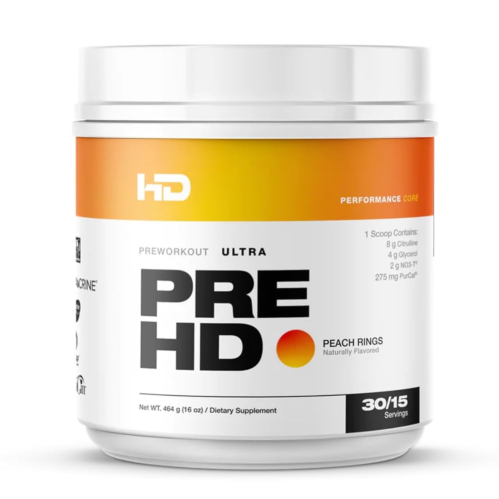HD MUSCLE PreHD Ultra Pre-Workout Powder - 30 Servings