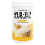 NaturesPlus SPIRU-TEIN Banana Plant-Based Protein Shake - 32 Servings