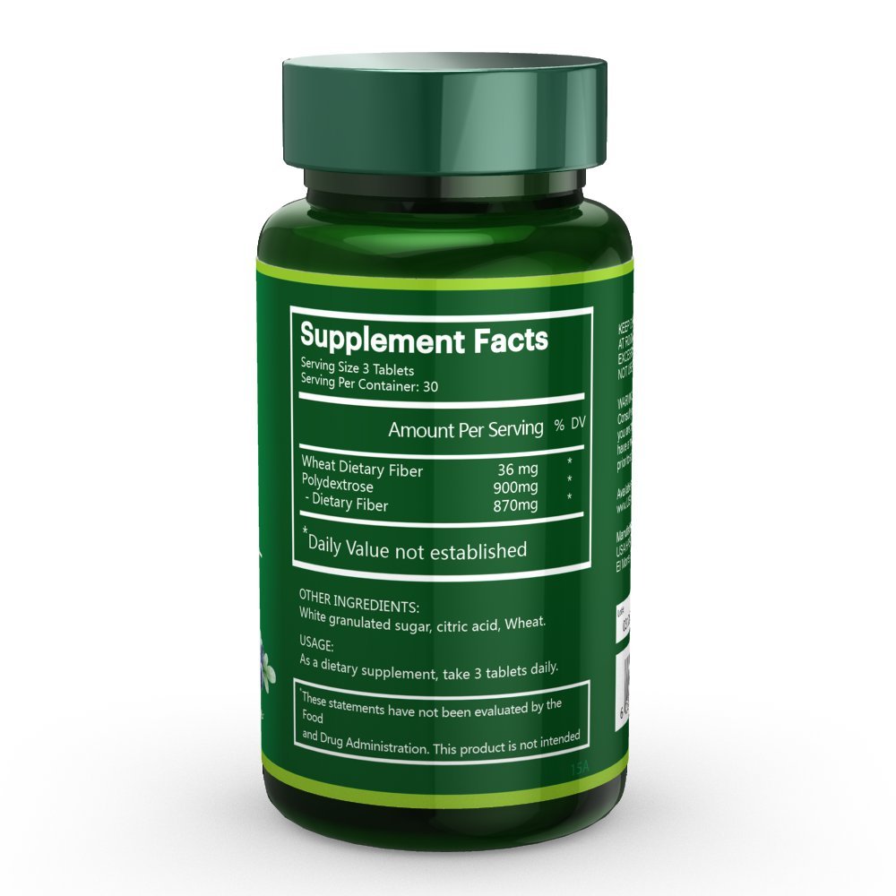 Na'trition Blueberry Dietary Fiber Chewable Tablets - 90 Count - image 3