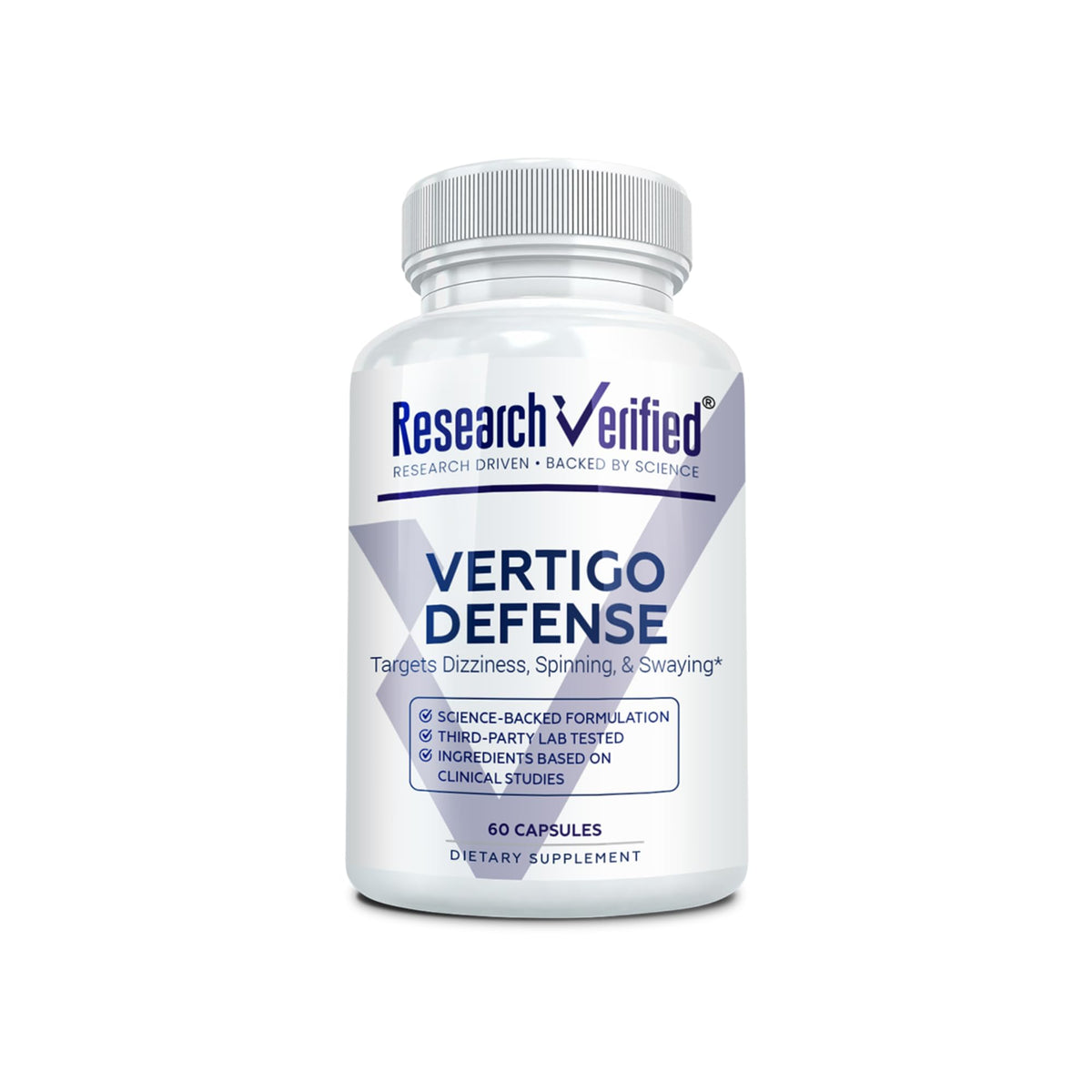 Research Verified Vertigo Defense - 60 Capsules