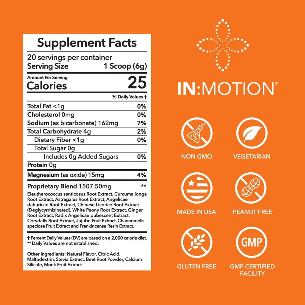 INTotalWellness in:Motion Natural Herbal Formula - 20 Servings - image 2