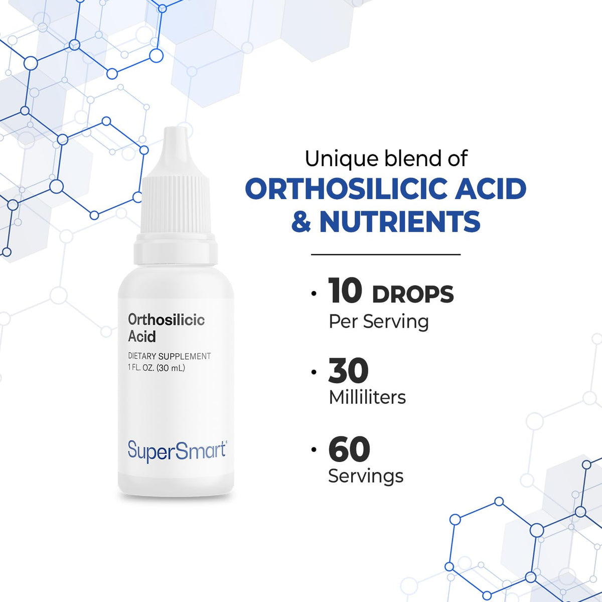 Supersmart Orthosilicic Acid Silicon Supplement - 30 ml - image 5