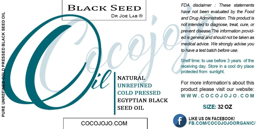 Dr Joe Lab Egyptian Black Seed Oil - 32 Fl Oz - image 3