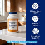 The Vitamin Shoppe Cranberry with D-Mannose Vegetarian Capsules - 60 Capsules - image 2