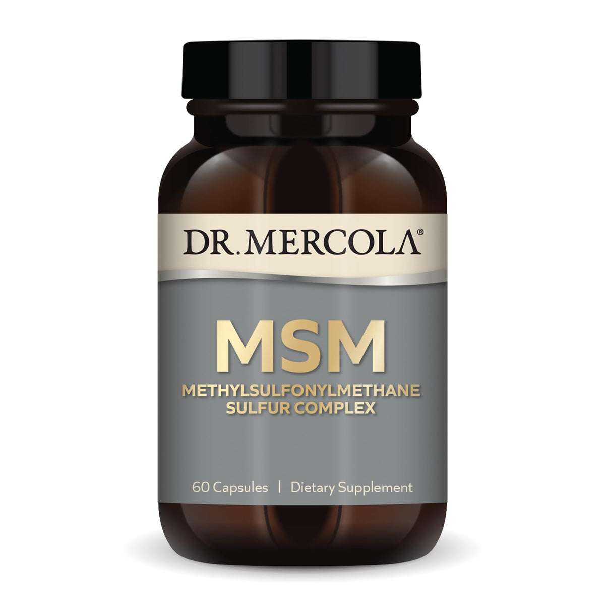 Dr. Mercola OptiMSM Sulfur Complex - 60 Capsules
