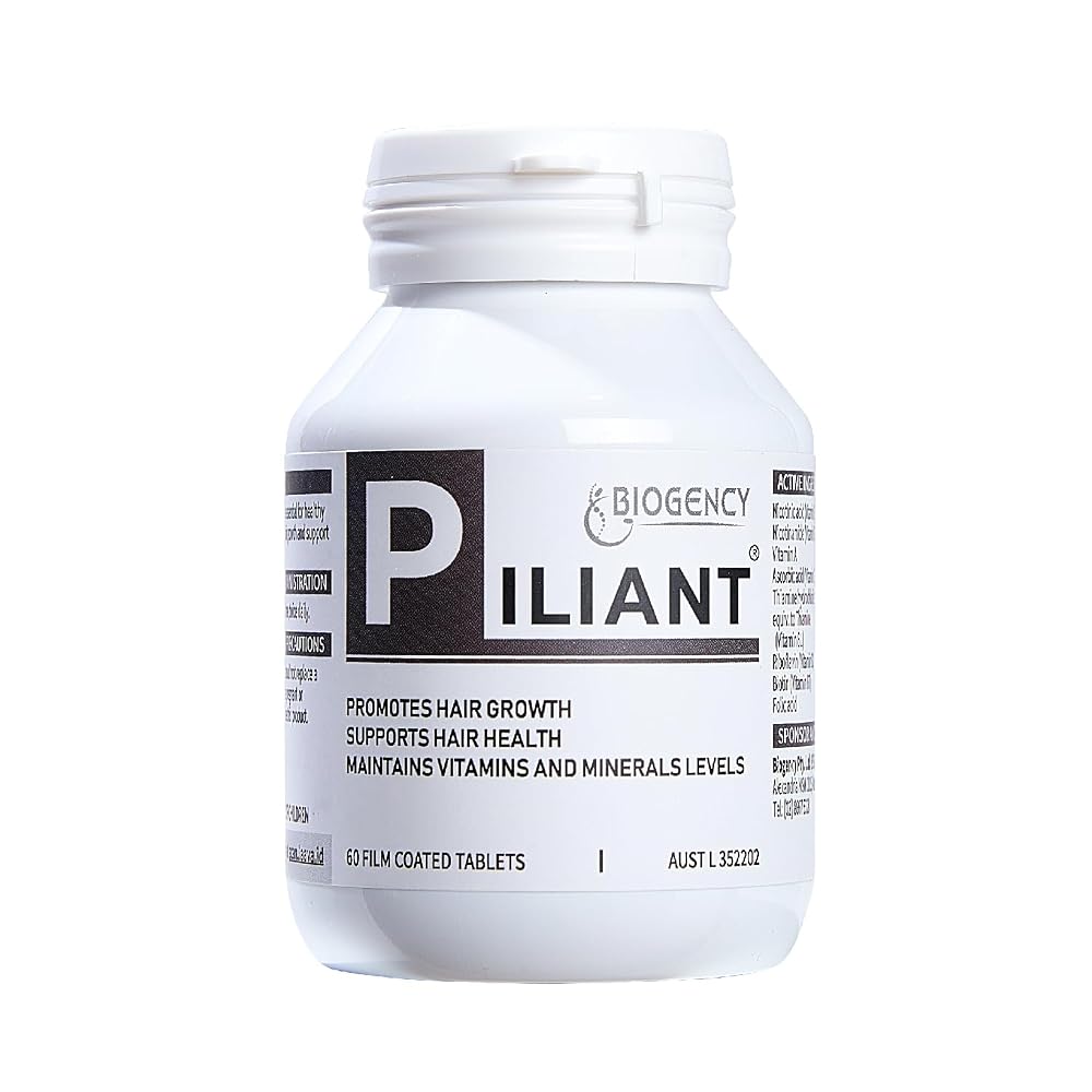 Biogency Piliant Hair Care Natural Supplement - NAD+ Vitamin Folic
