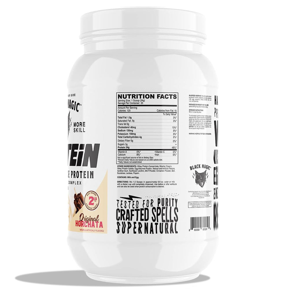 Enbanc Health Black Magic Protein Powder Original Horchata - 2 LB - image 2