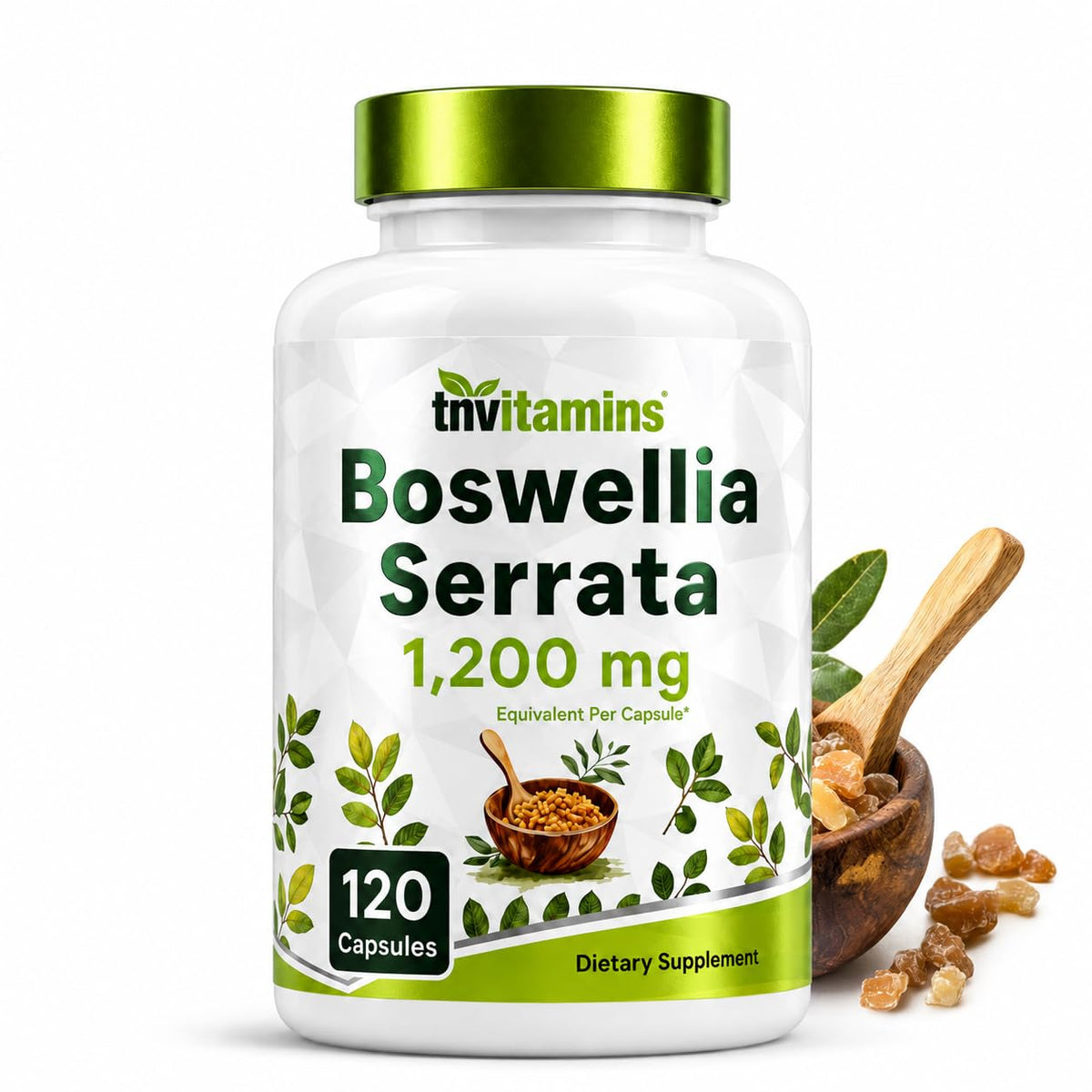 tnvitamins Boswellia Extract Capsules Joint Support - 120 Capsules