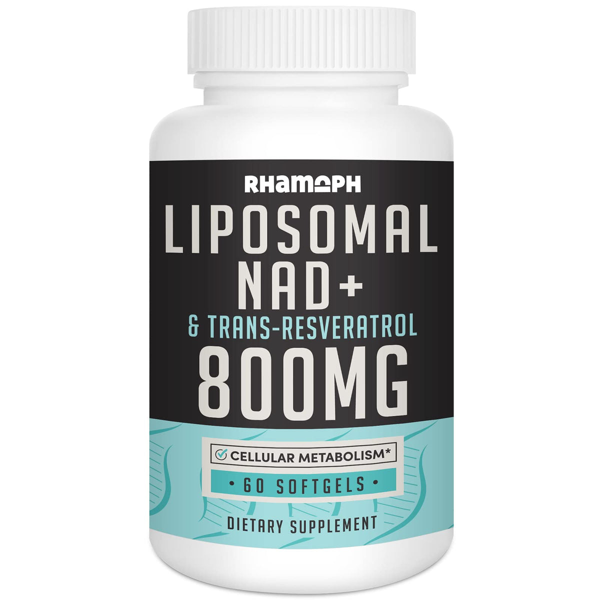 Rhameph Liposomal NAD+ 800 mg with Trans-Resveratrol 300 mg