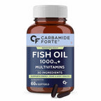 Generic Fish Oil with Multivitamin Omega 3 1000mg - 60 Softgels