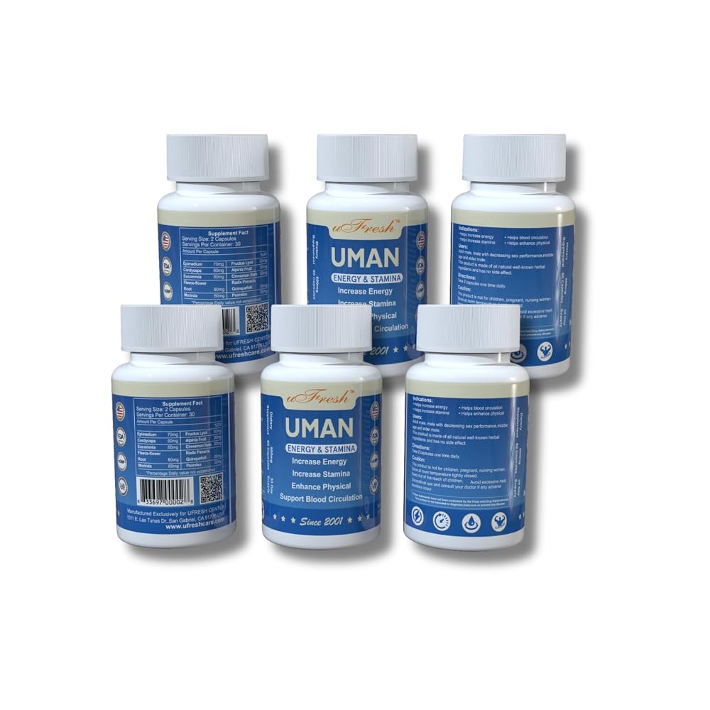 uFresh Uman Energy & Stamina Supplement