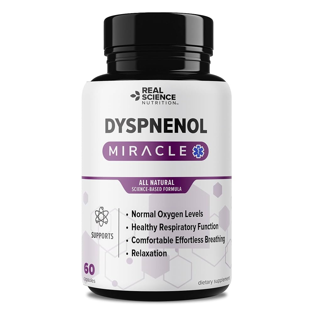 Real Science Nutrition Dyspnenol Lung Support - 60 Capsules