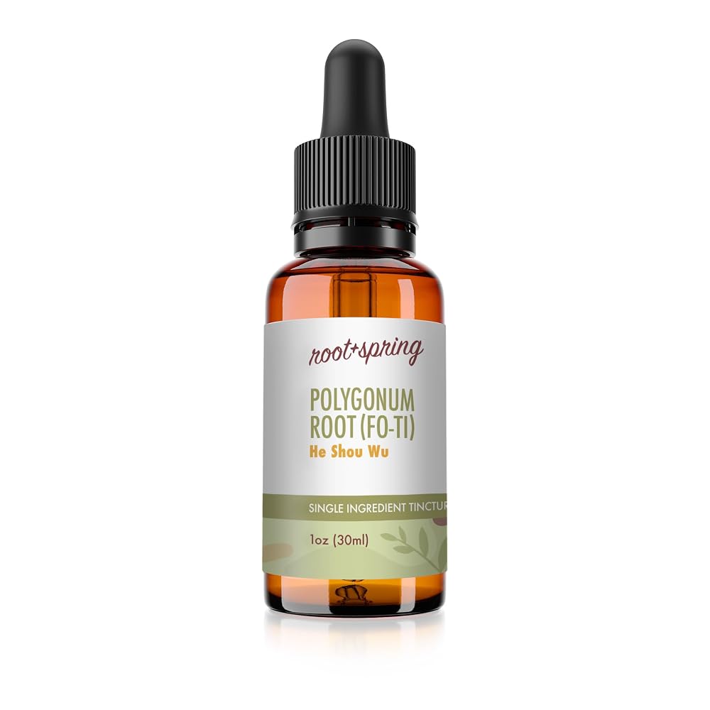 root + spring Polygonum Root Fo-Ti Herbal Tincture - 1 Fl Oz
