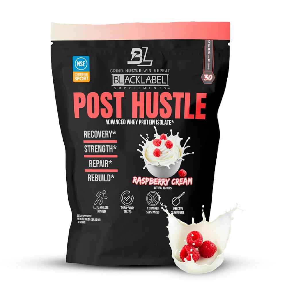 BLACKLABEL Supplements Post Hustle Post Workout Protein Powder