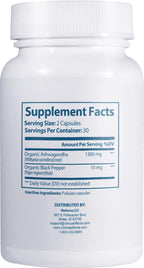 Clinical Effects Ashwagandha with Black Pepper - 60 Capsules - image 2