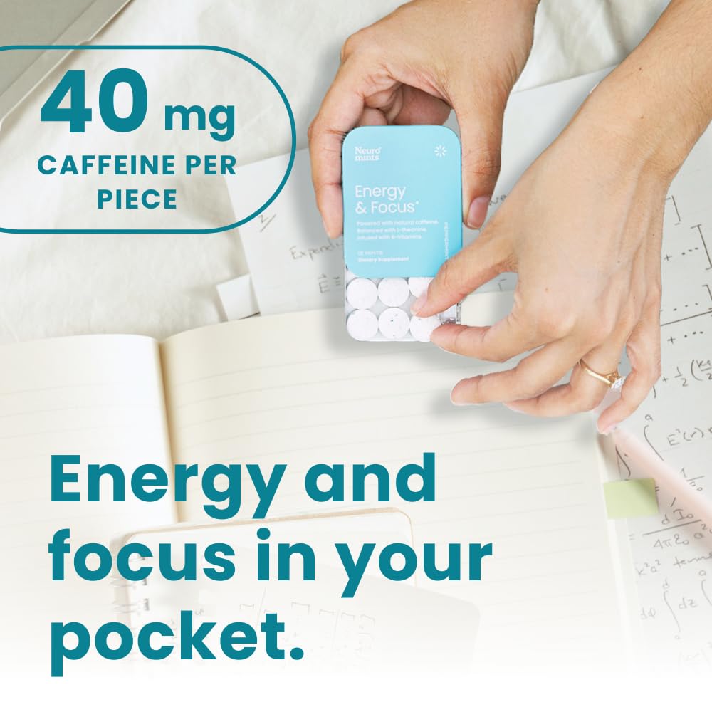 NeuroGum Energy Caffeine Mints with L-theanine - 144 Pieces - image 4