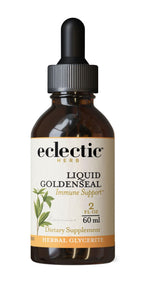 ECLECTIC INSTITUTE Liquid Goldenseal Glycerite - 2 Fl Oz