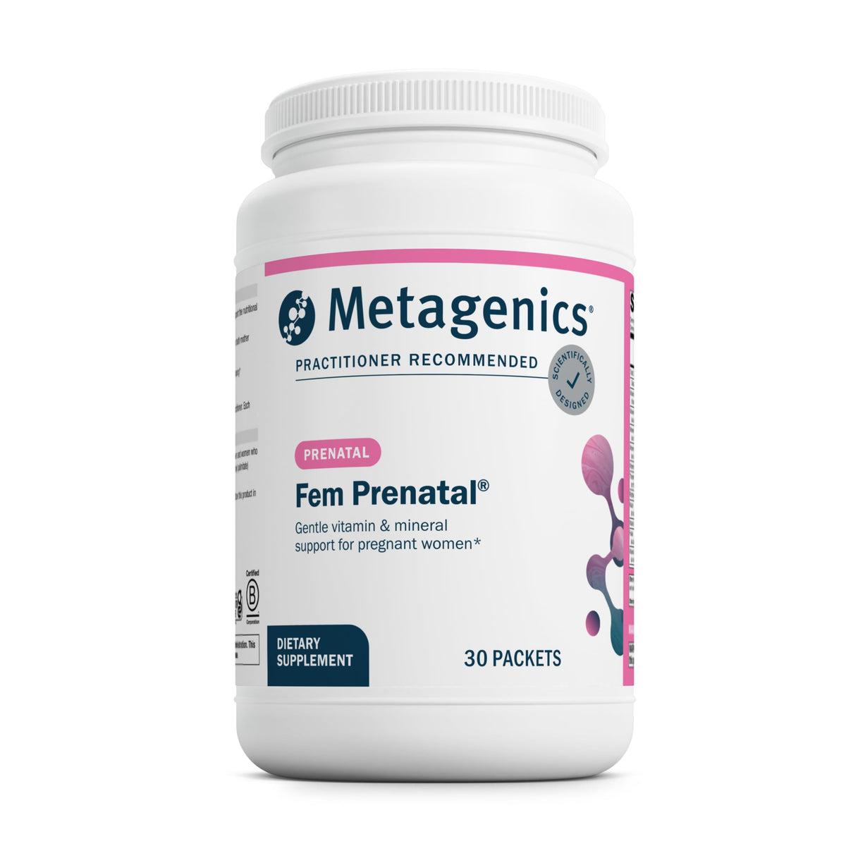 Metagenics Fem Prenatal Vitamin & Mineral Packs - 30 Packets