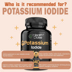 Health Dose Potassium Iodide 130mg Mineral Supplement - 420 Tablets - image 7