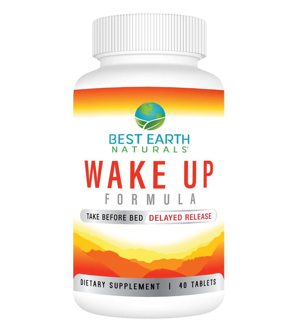 Best Earth Naturals Wake Up Formula Energy Tablet - 40 Count