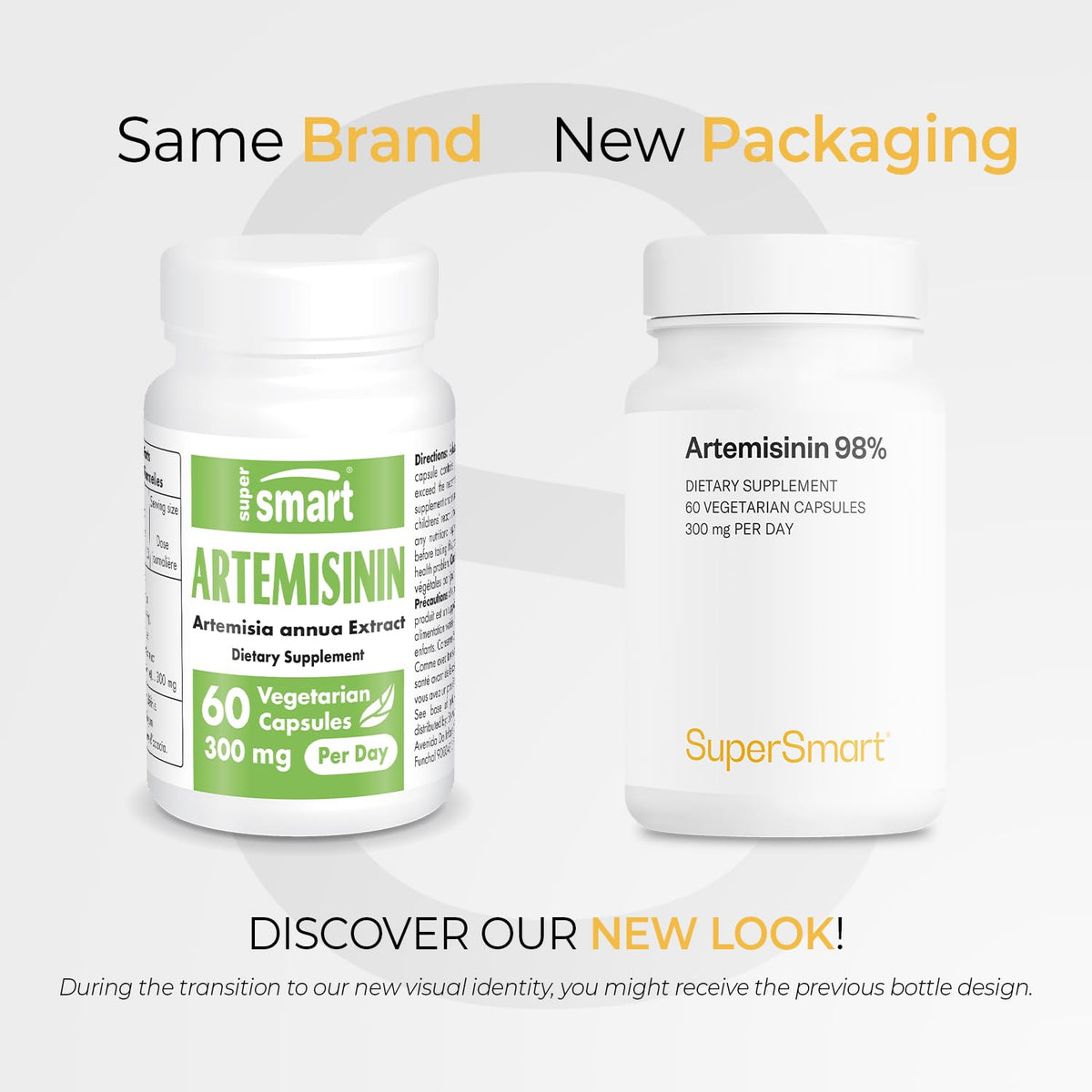 Supersmart Artemisinin 300mg Daily - 60 Vegetarian Capsules - image 2