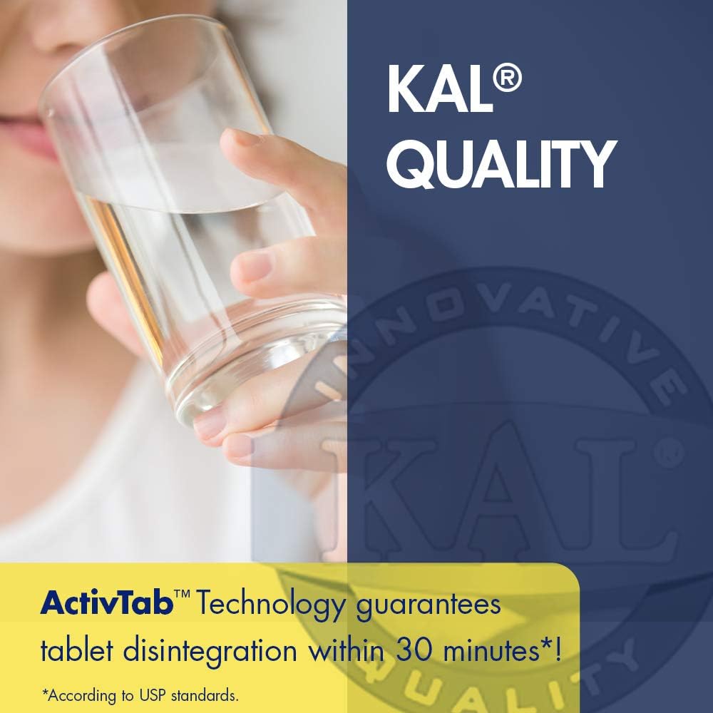 KAL DHEA for Men & Women - 60 Vegetarian Tablets - image 4