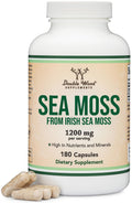 Double Wood Supplements Irish Sea Moss 1,200mg - 180 Capsules