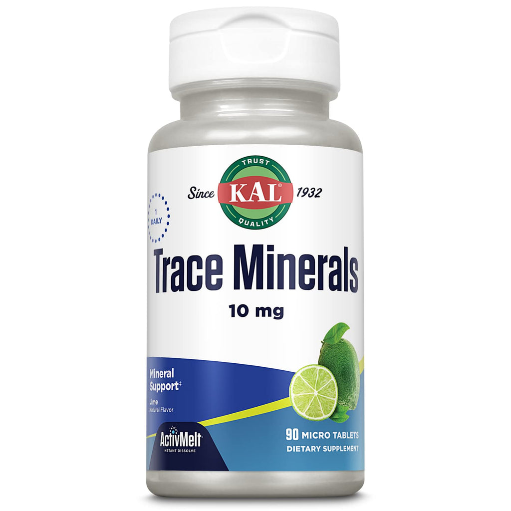 KAL Trace Minerals 10 mg - 90 Micro Tablets
