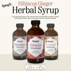 Hany's Harvest Hibiscus Ginger Herbal Syrup - 8 fl oz - image 3