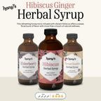 Hany's Harvest Hibiscus Ginger Herbal Syrup - 16 fl oz - image 3