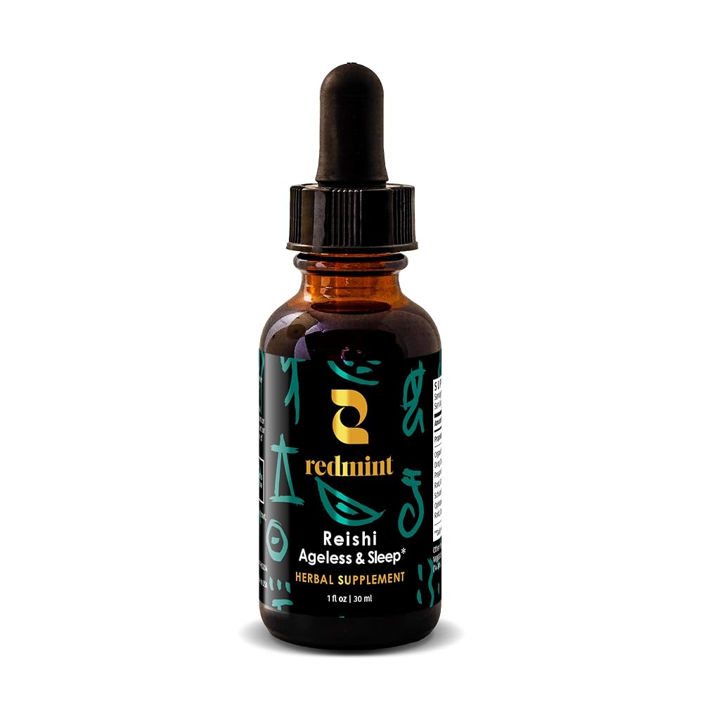 Redmint Ageless & Sleep Reishi Mushroom Tincture - 1 Fl Oz