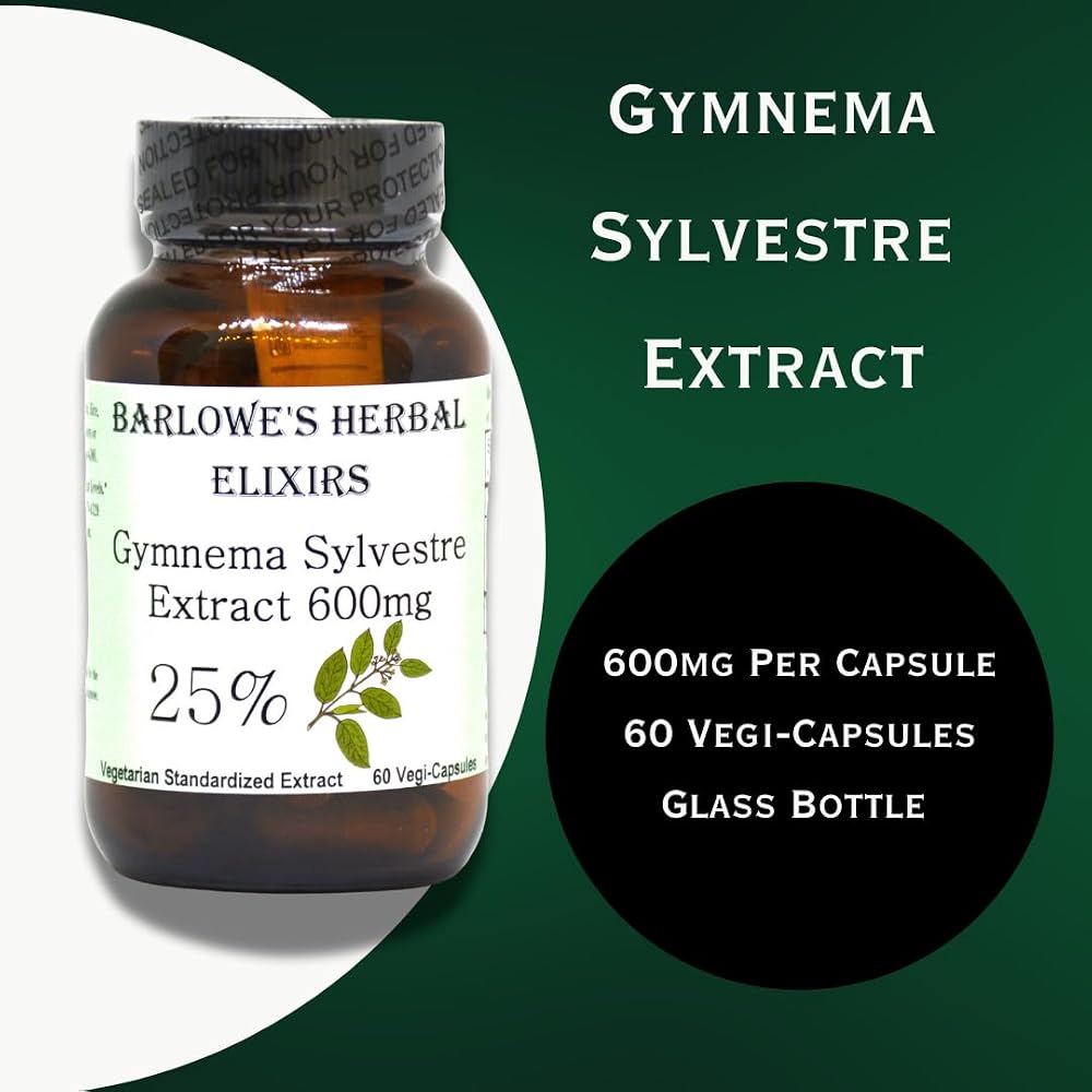 Barlowe's Herbal Elixirs Gymnema Sylvestre Extract 600 mg - image 3