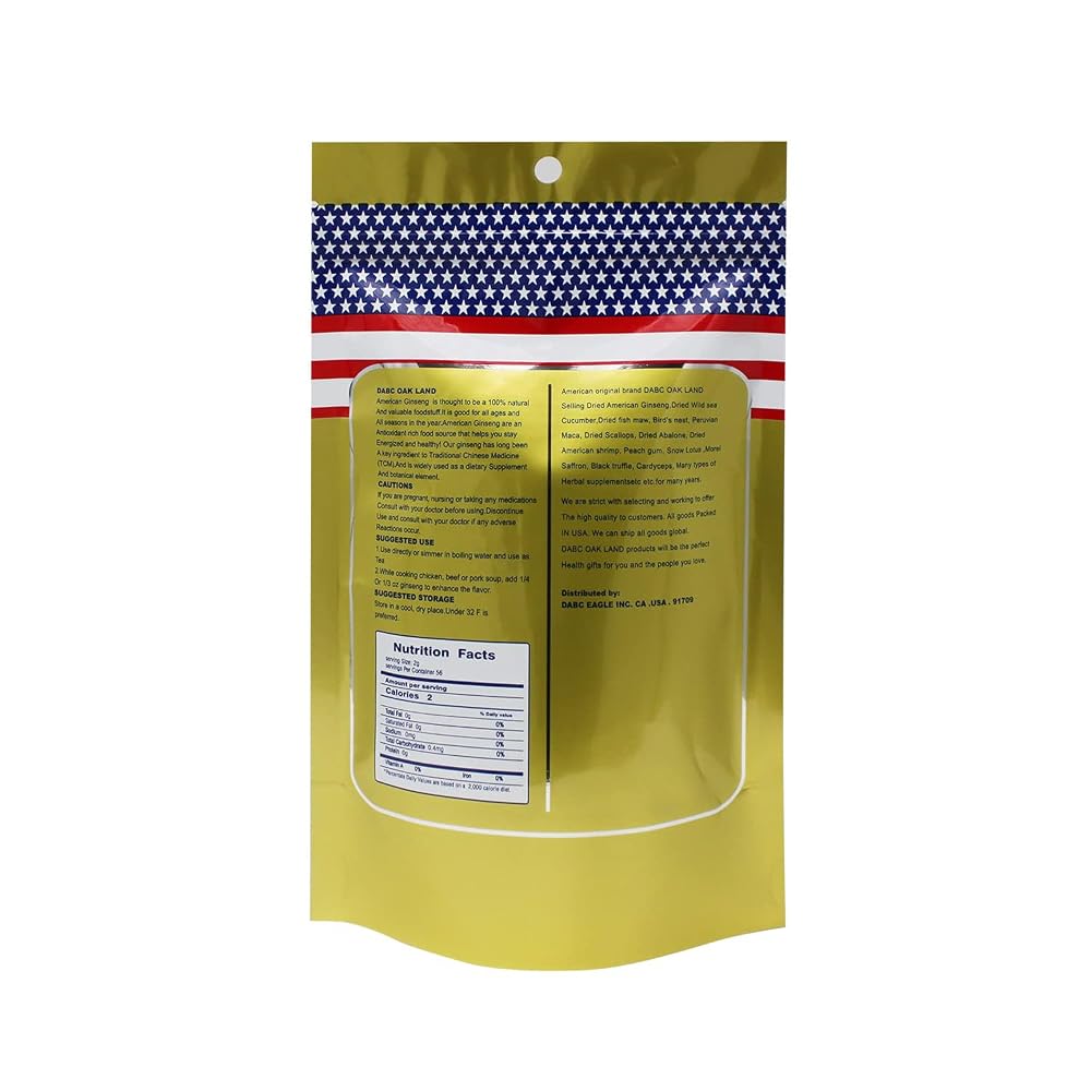 DABC OAK LAND American Ginseng Slices Wisconsin Grown - 113g - image 8