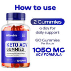 LIVORKA Microbio Keto ACV Gummies - 120 Gummies (2 Pack) - image 3