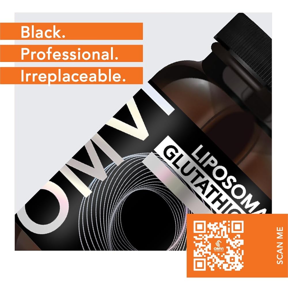 Omvi Liposomal Glutathione 500mg Antioxidant - 60 Capsules - image 8