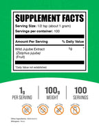 BulkSupplements.com Wild Jujube Extract