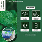PhysiVantage Organic Greens Powder for Energy & Immunity - 25 Servings - image 6