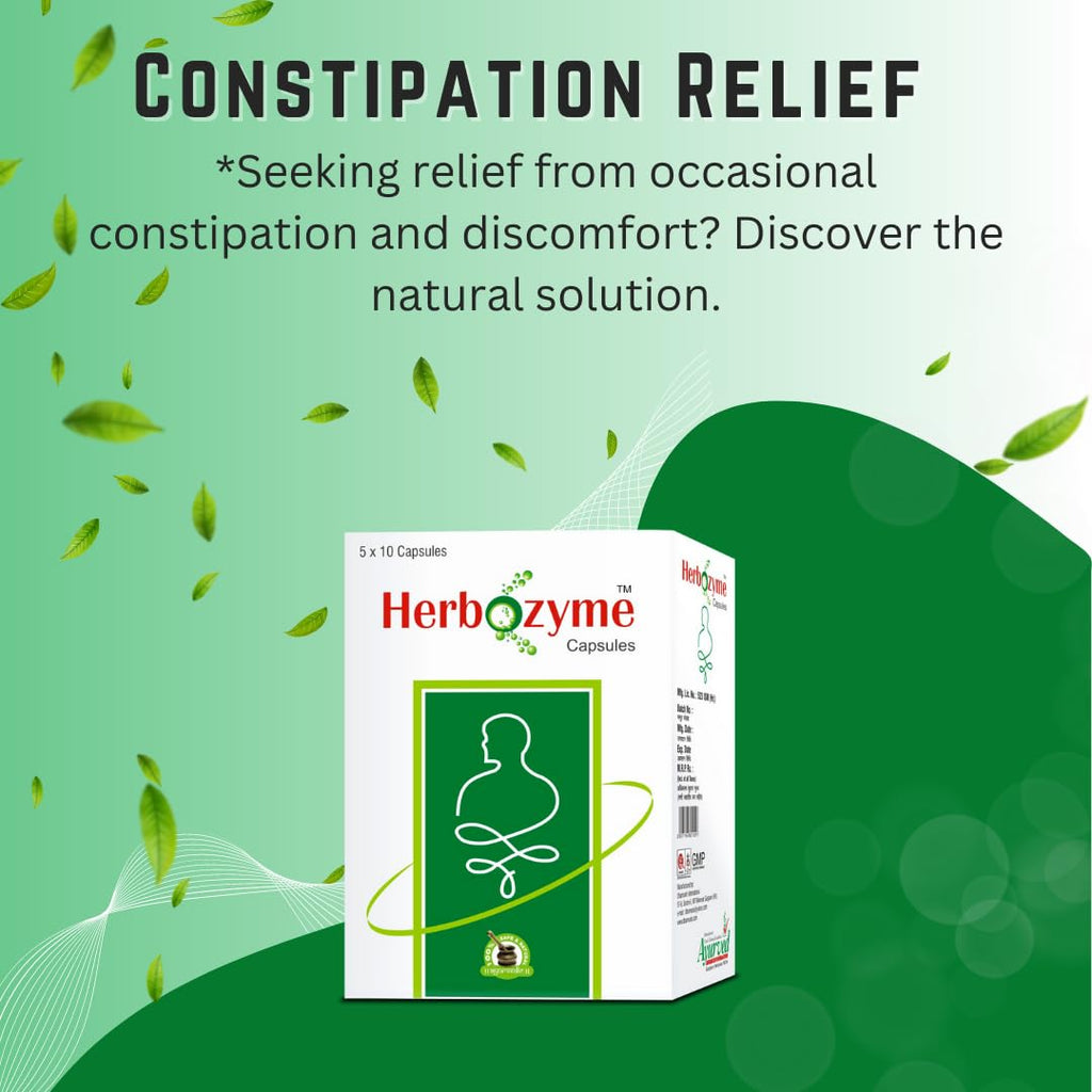 Ayurved Research Foundation Herbozyme Herbal Digestive Support - 200 Capsules - image 5