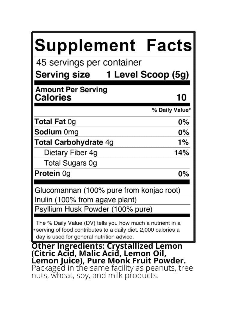 Fulli Gutfulli Plant Based Prebiotic Powder Lemonade - 45 Servings - image 5