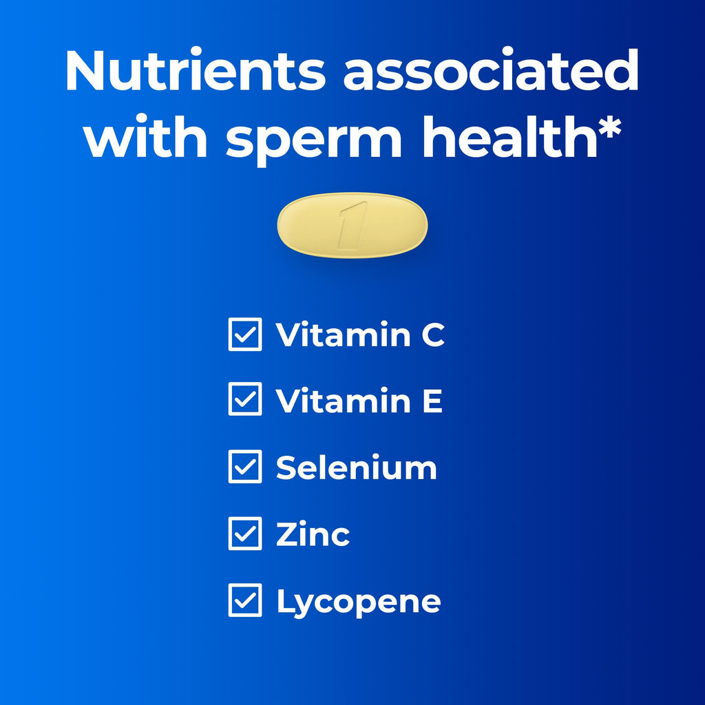 ONE A DAY Men's Pre-Conception Health Multivitamin - 30 Tablets - image 2